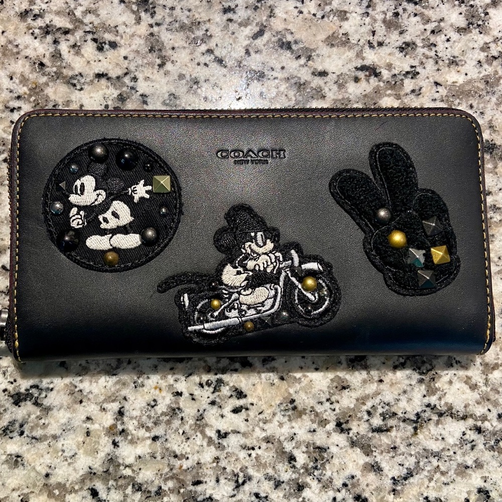 Coach Biker Mickey Wallet
